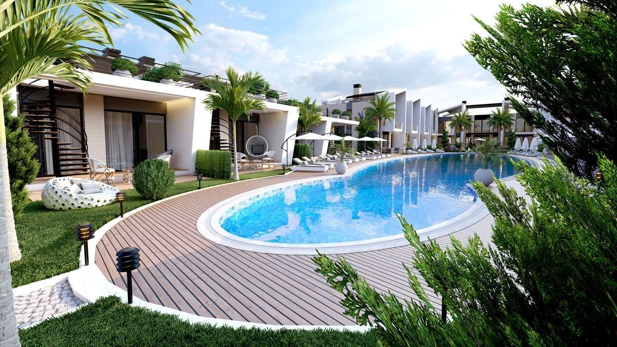 آپارتمان لوکس با چشمانداز کوهستانی در قبرس شمالی