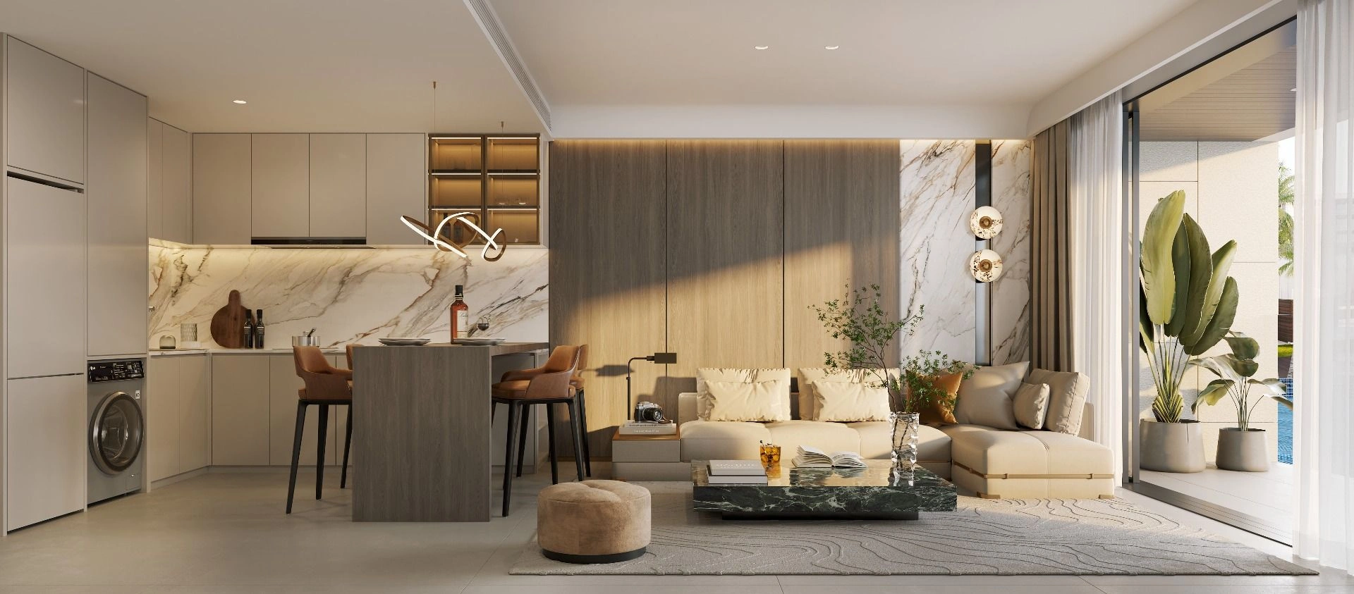 مجتمع در پوکت، 600 متر از ساحل لایان