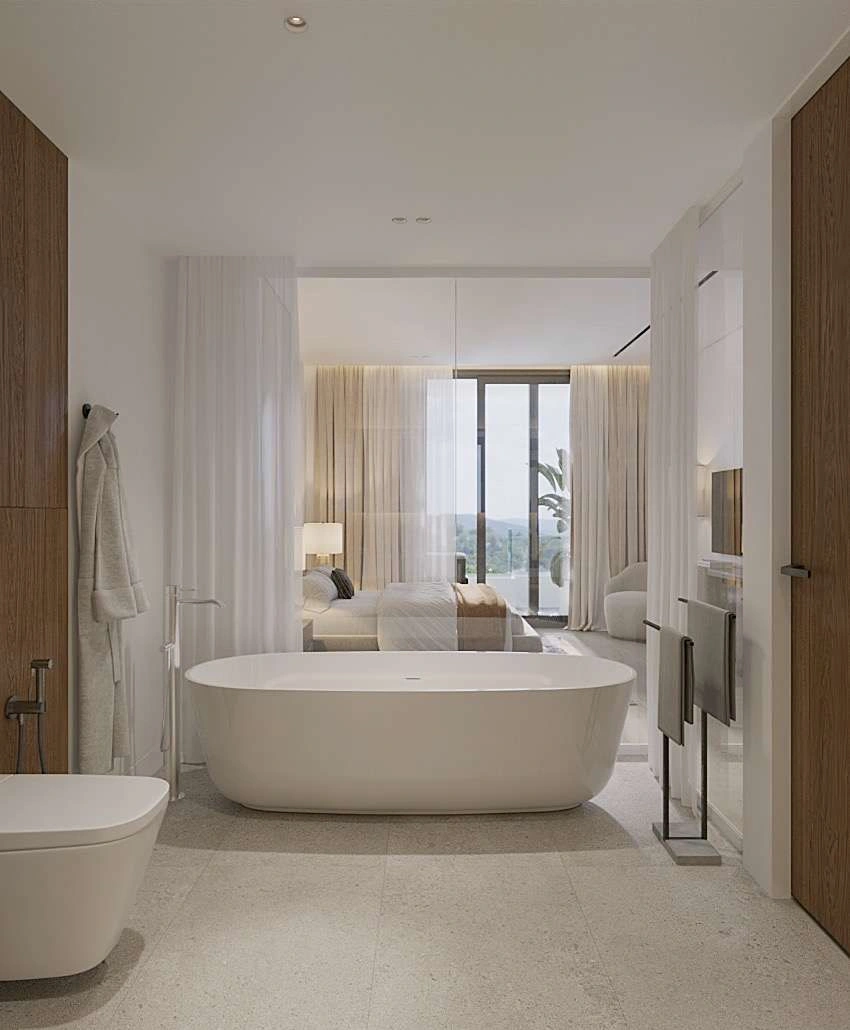 Luxury apartment in Phuket Lagoon of Thailand