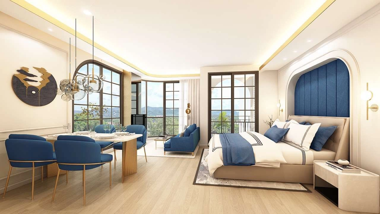 Modern residential complex Phuket Thailand