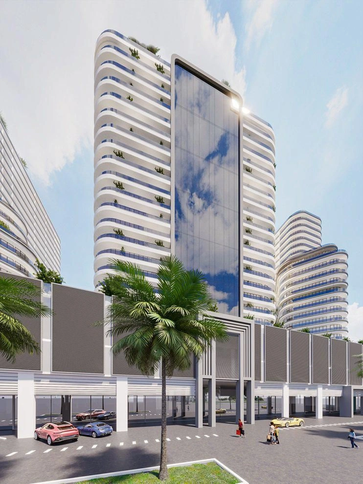 Nouveaux appartements pour visa de résidence et investissements dans un complexe doté d'infrastructures de premier ordre dans le quartier Central Downtown, Arjan, Dubai, Émirats Arabes Unis