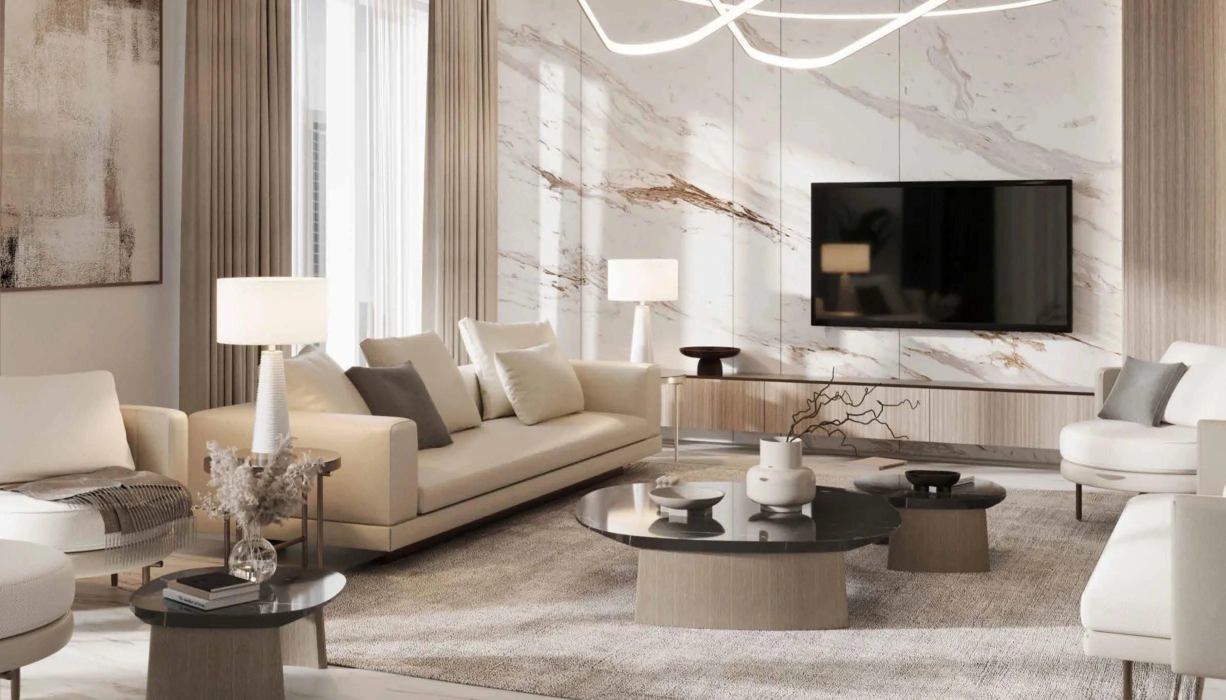 مجتمع مسکونی مرتفع با finishing طراحیشده از برند سوئیسی Franck Muller، دبی مارینا، دبی، امارات متحده عربی