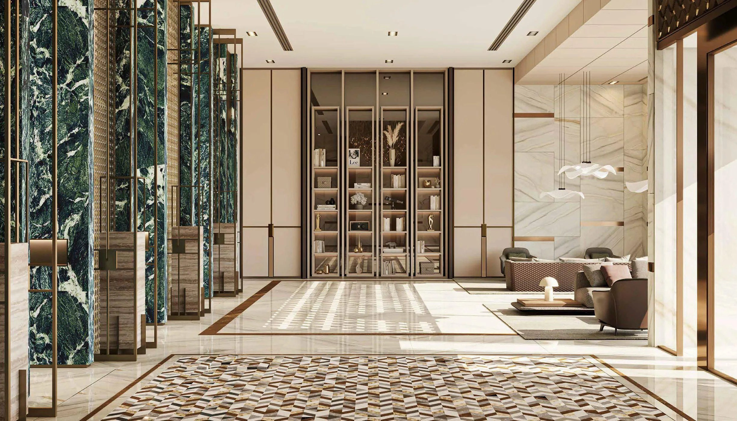 مجتمع مسکونی مرتفع با finishing طراحیشده از برند سوئیسی Franck Muller، دبی مارینا، دبی، امارات متحده عربی