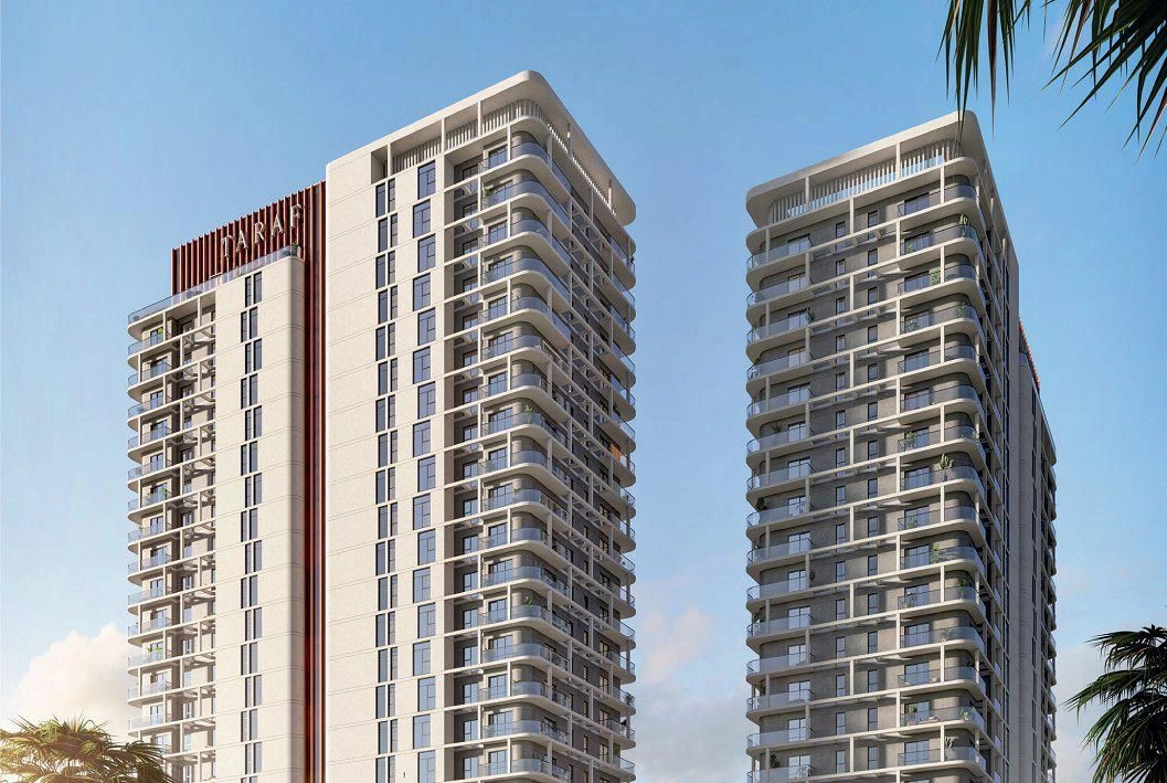 Nouvelle résidence de luxe Cello avec piscines près des autoroutes, dans le prestigieux quartier de JVC, Dubaï, Émirats Arabes Unis