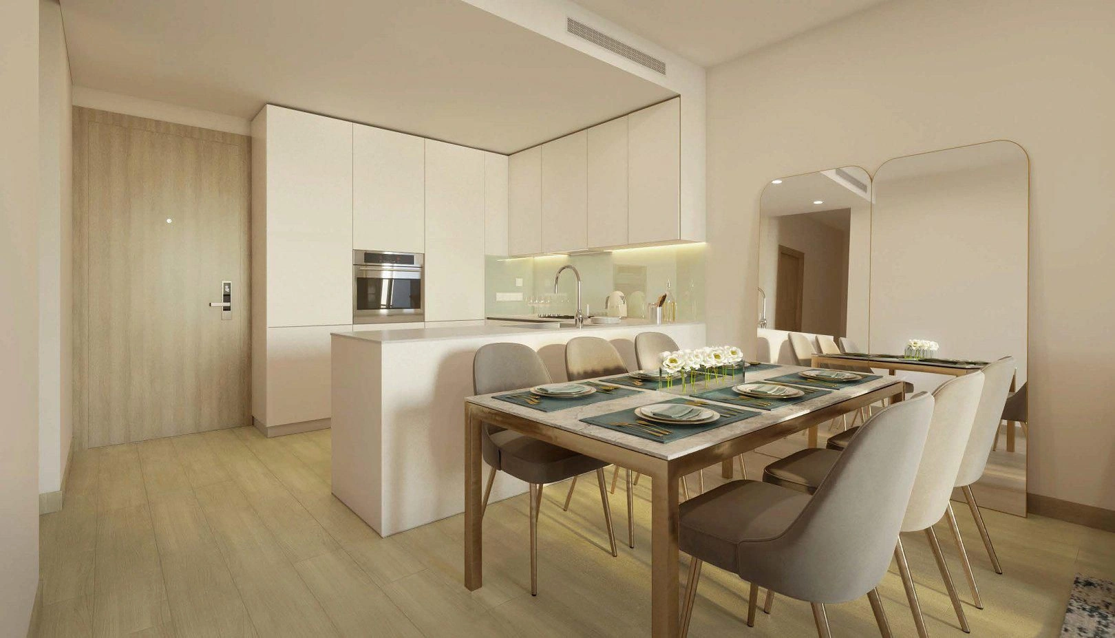 Новая резиденция Luma 22 с плавательными бассейнами и подземной парковкой, JVC, Дубай, ОАЭ