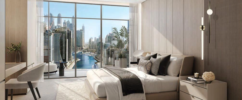 全新滨水住宅 Liv Waterside,配备泳池与水疗中心,位于迪拜码头 (Dubai Marina),迪拜,阿联酋