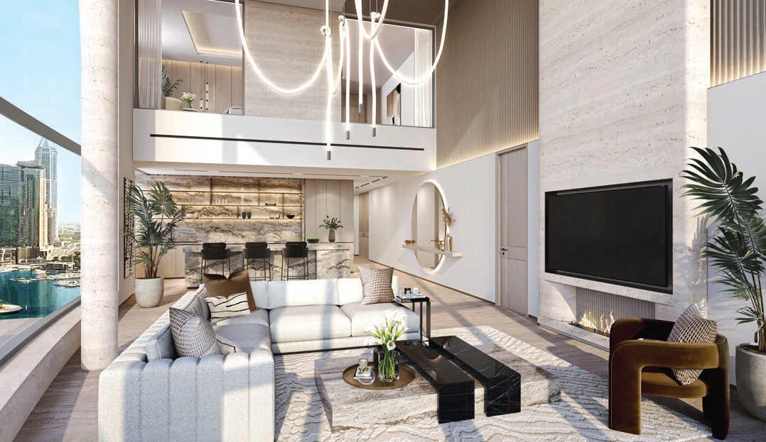 全新滨水住宅 Liv Waterside,配备泳池与水疗中心,位于迪拜码头 (Dubai Marina),迪拜,阿联酋