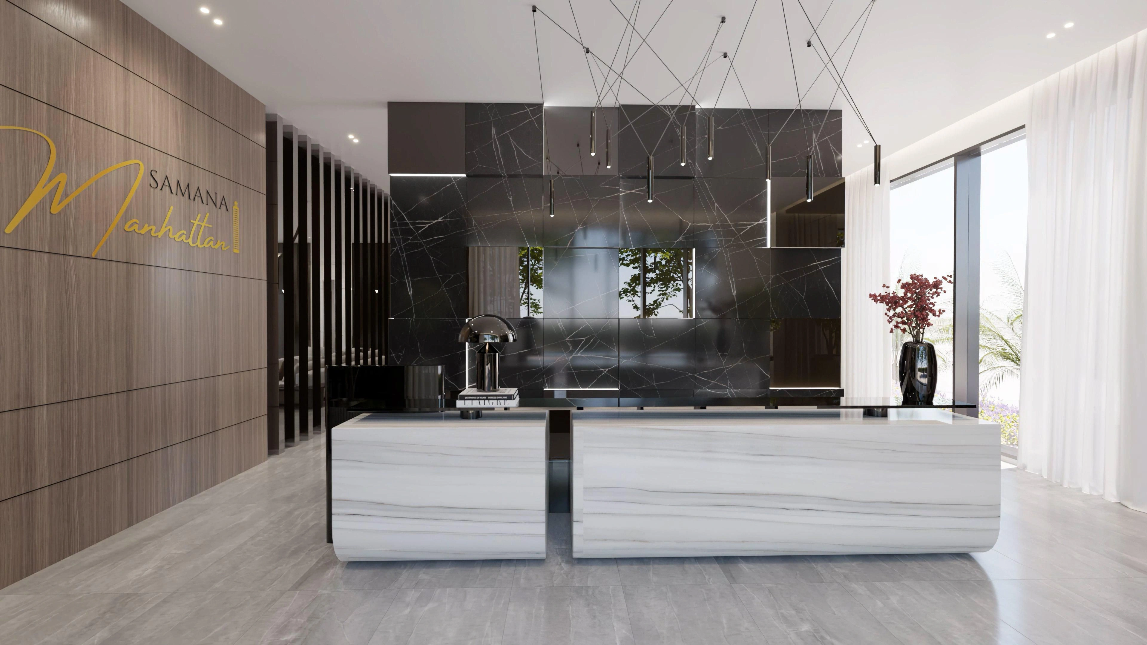 Modern apartments in a multi-storey residential complex with developed infrastructure, JVC, Dubai, UAE