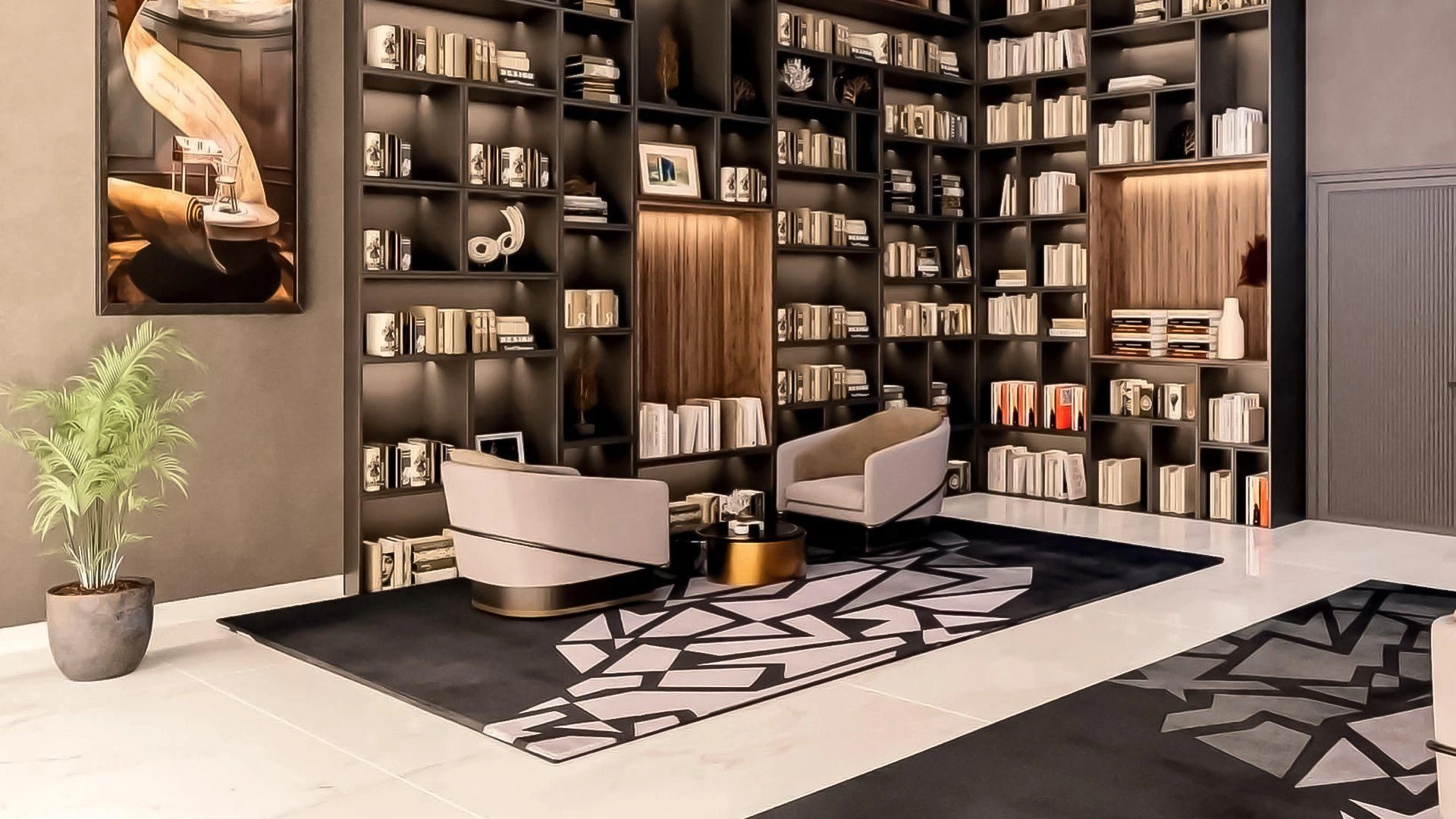 New residence Elitz 3 with swimming pools, business center and mini golf course, JVC, Dubai, UAE