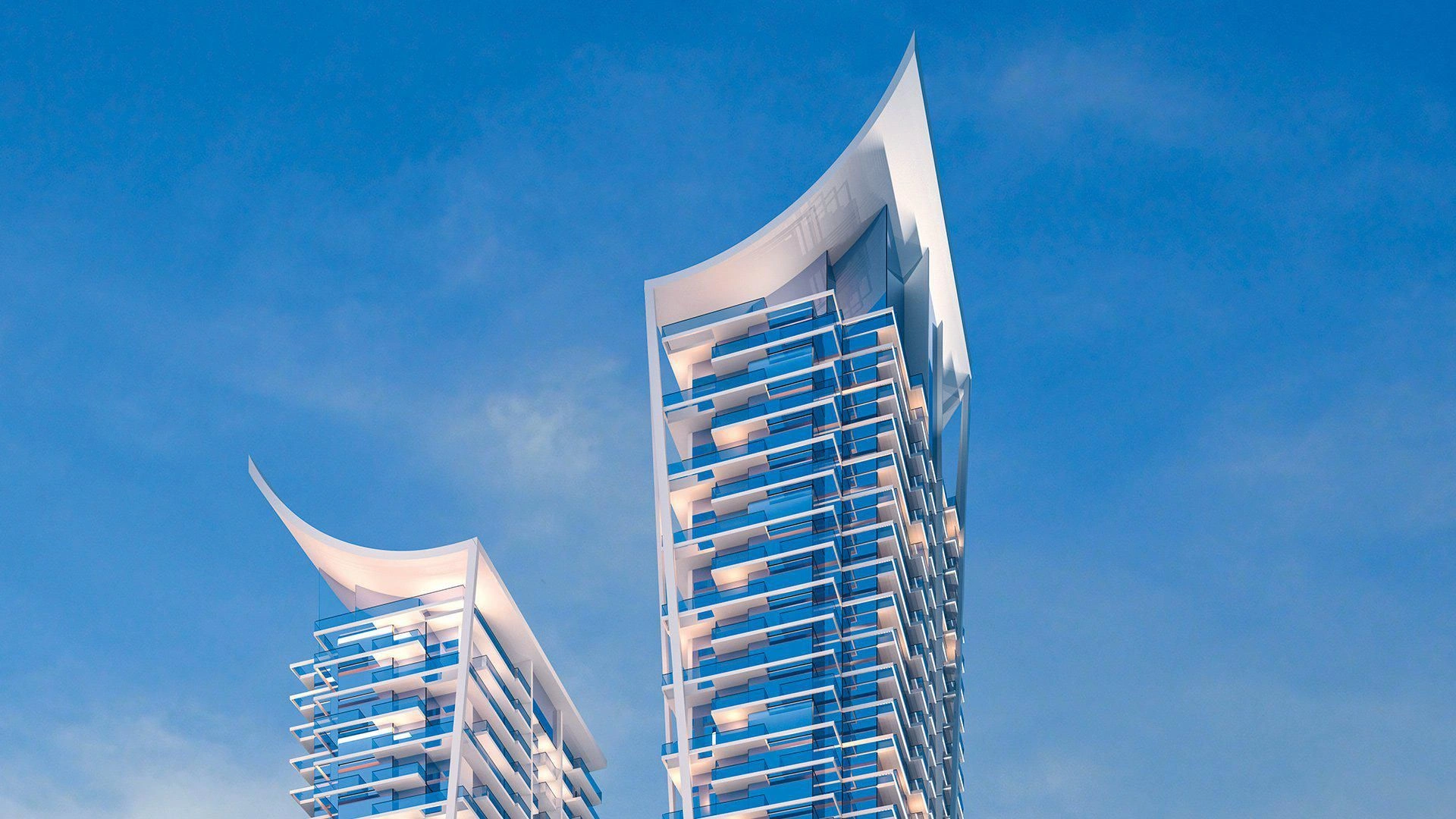 New residence Elitz 3 with swimming pools, business center and mini golf course, JVC, Dubai, UAE