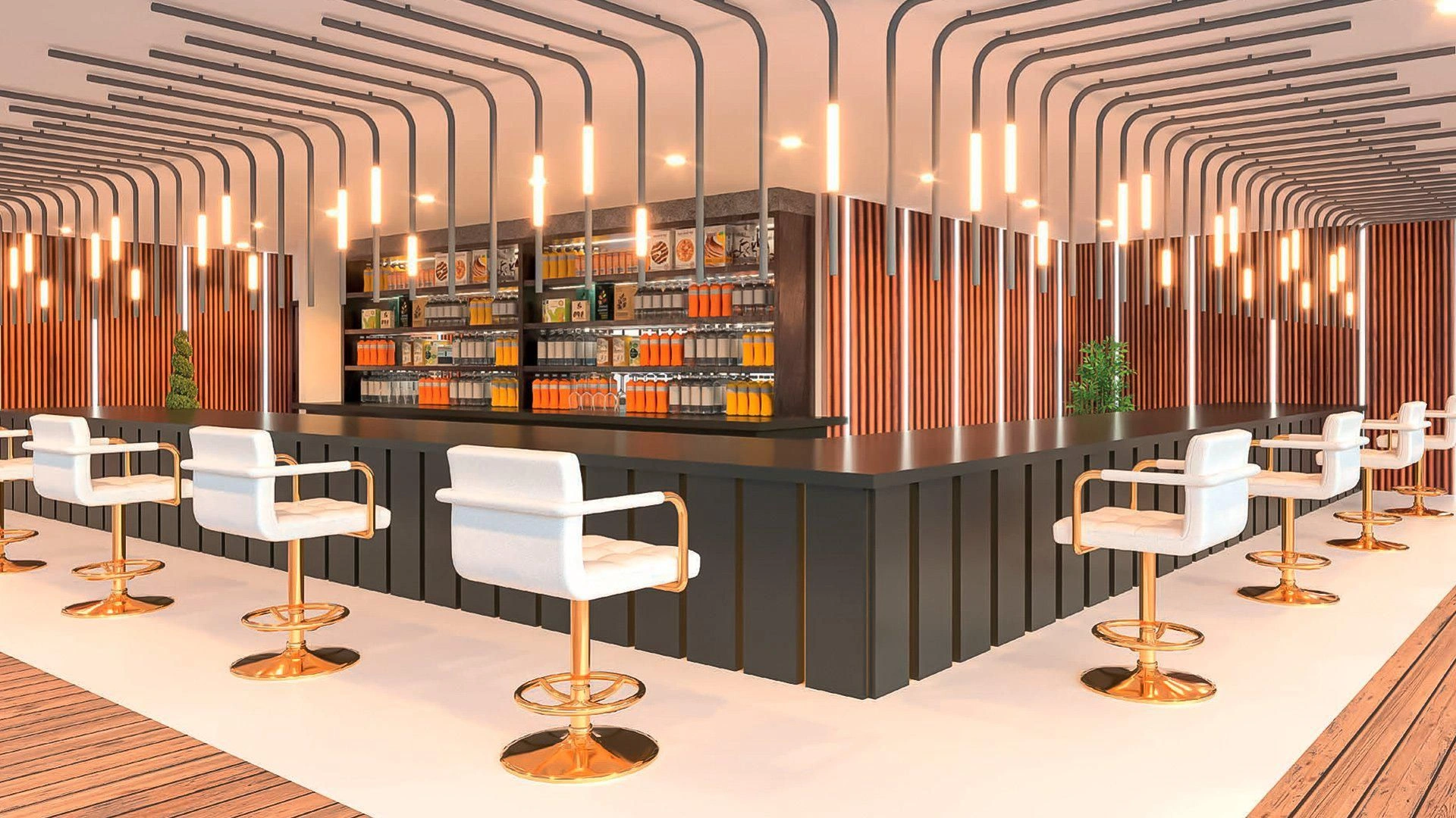 New residence Elitz 3 with swimming pools, business center and mini golf course, JVC, Dubai, UAE