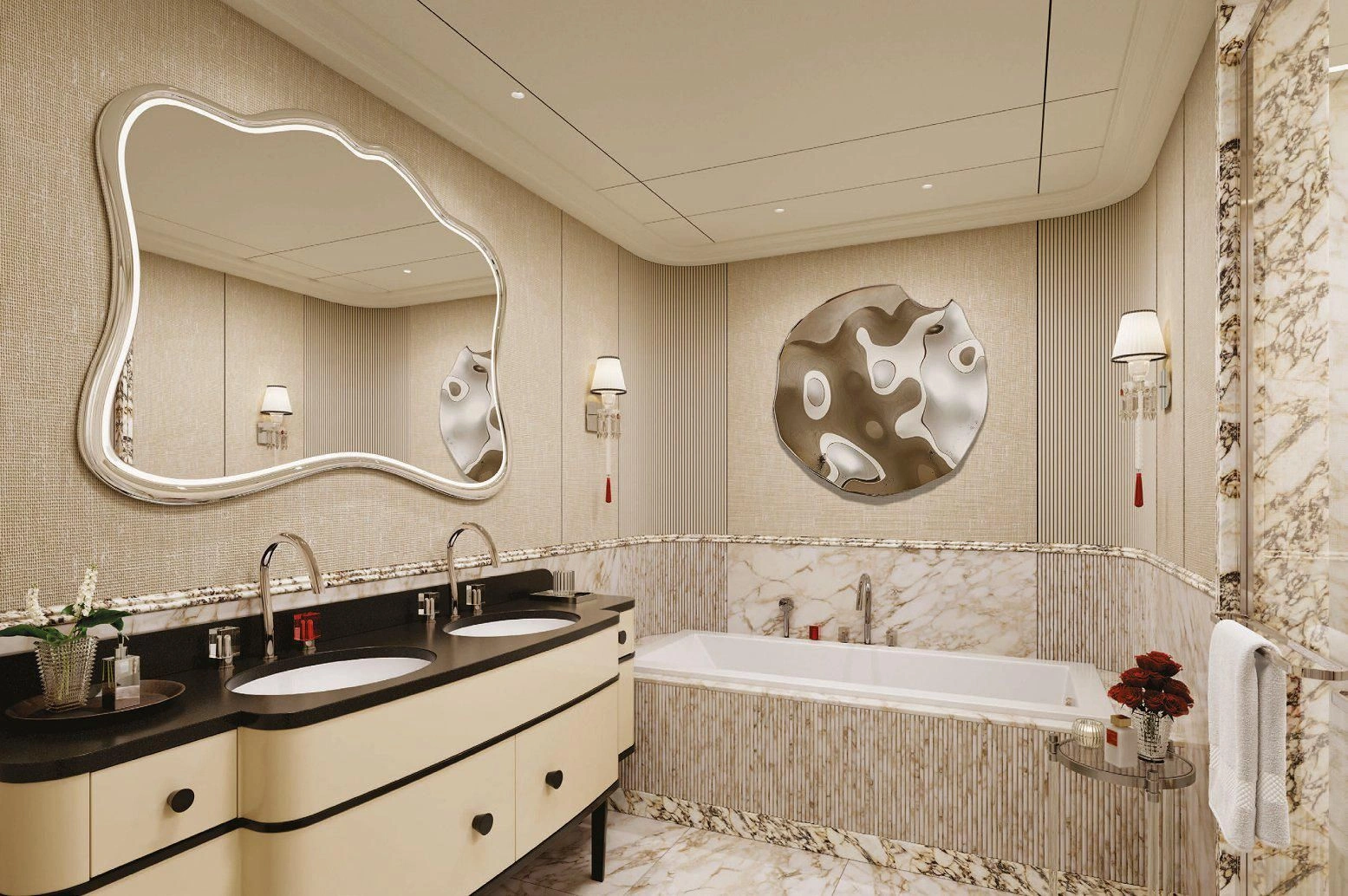 اقامتگاه لوکس باکارات در قلب مرکز شهر دبی، دبی، امارات متحده عربی