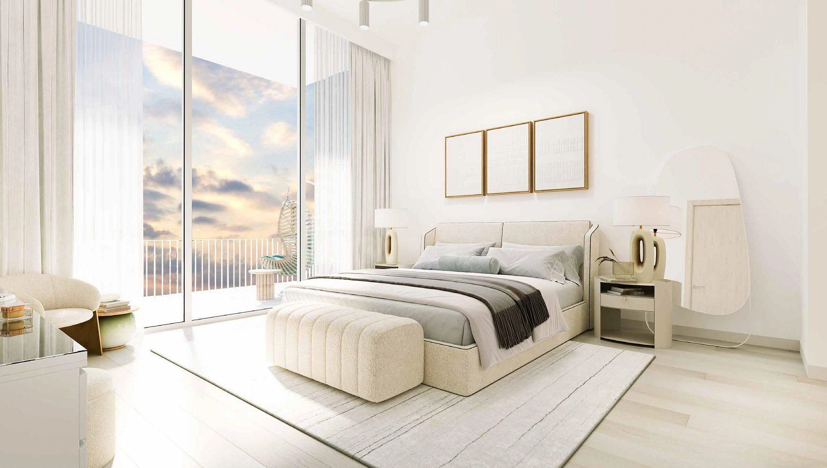 Nuovo residence Luma Park Views con piscine a Dubai, UAE