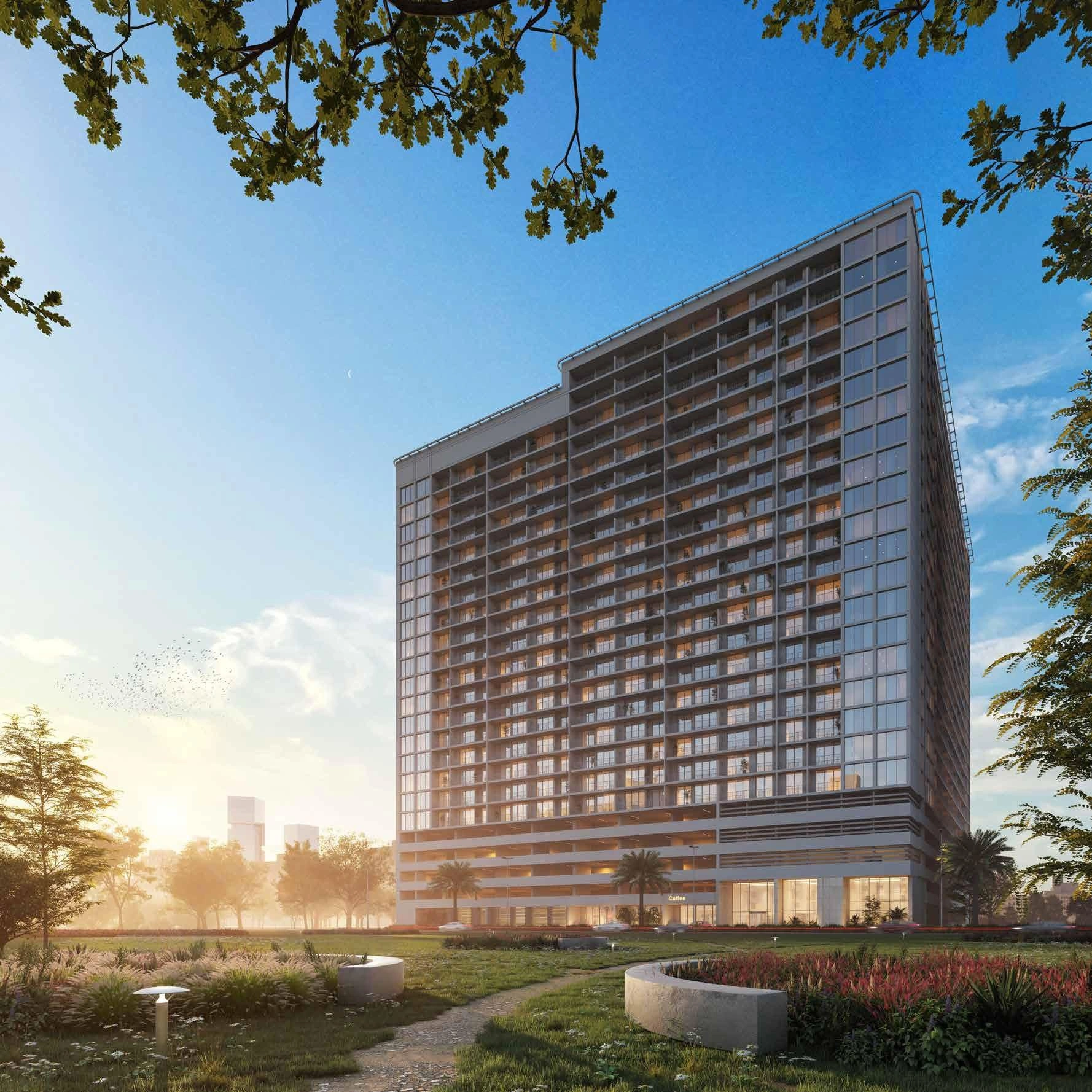 Nuovo residence Luma Park Views con piscine a Dubai, UAE