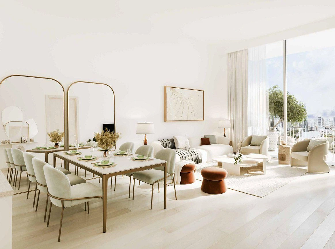 Nuovo residence Luma Park Views con piscine a Dubai, UAE