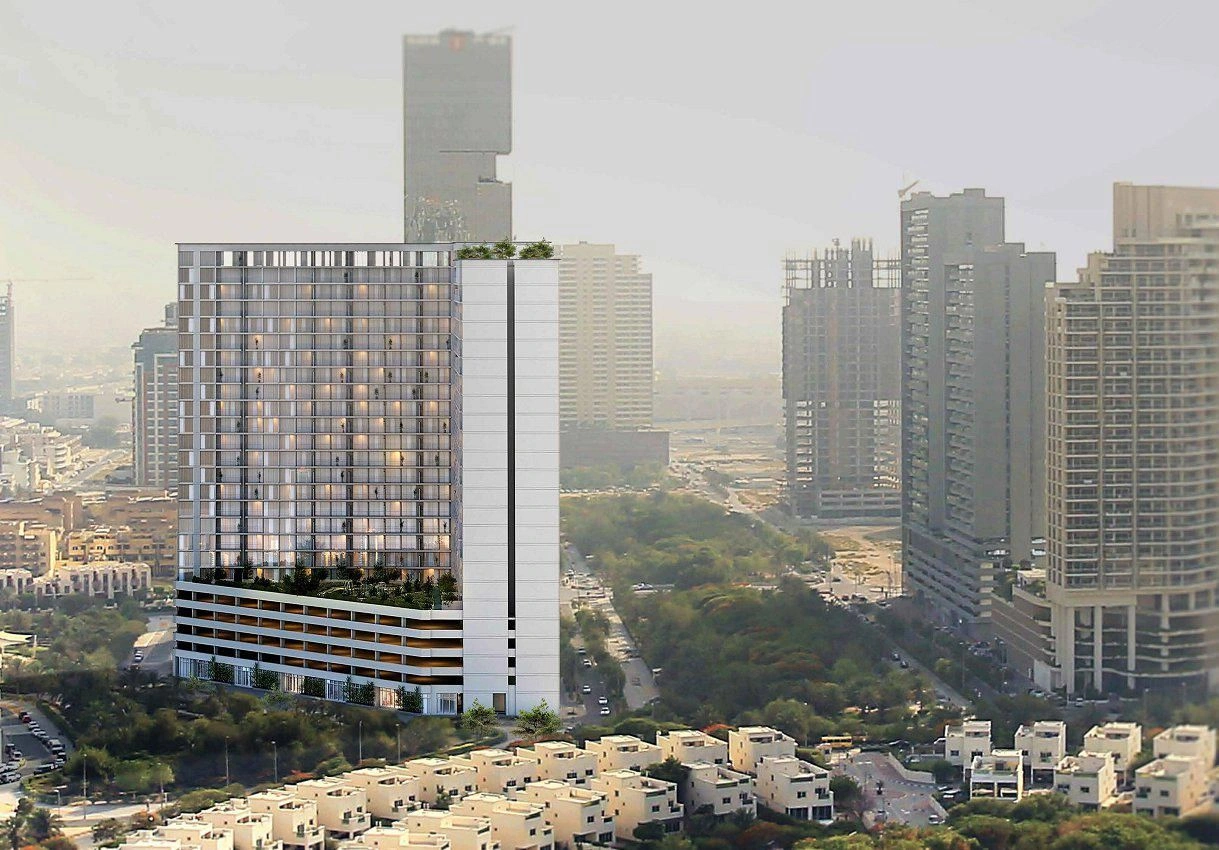 Nuovo residence Luma Park Views con piscine a Dubai, UAE