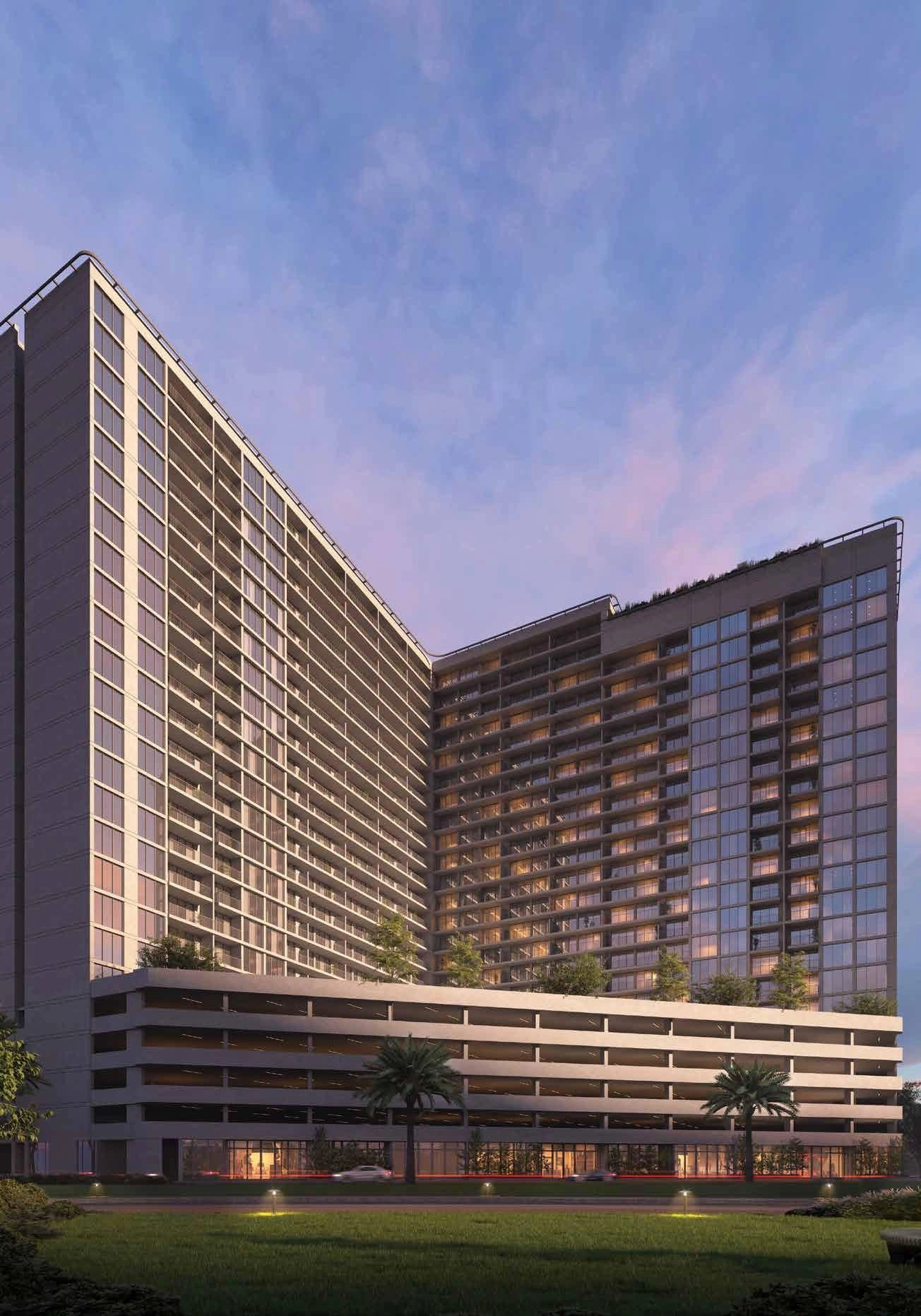 Nuovo residence Luma Park Views con piscine a Dubai, UAE