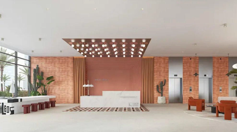 New apartments in Hadley Heights residential complex with a wide range of services, Jumeirah Village Circle, Dubai, UAE