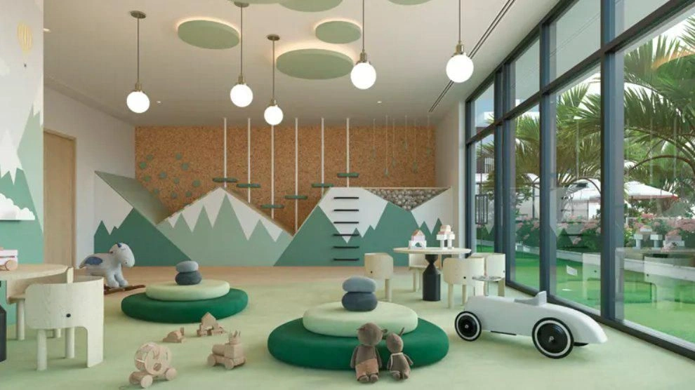 New apartments in Hadley Heights residential complex with a wide range of services, Jumeirah Village Circle, Dubai, UAE