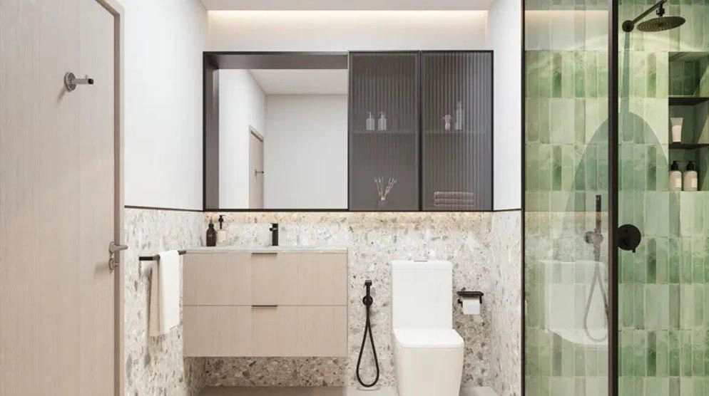 New apartments in Hadley Heights residential complex with a wide range of services, Jumeirah Village Circle, Dubai, UAE