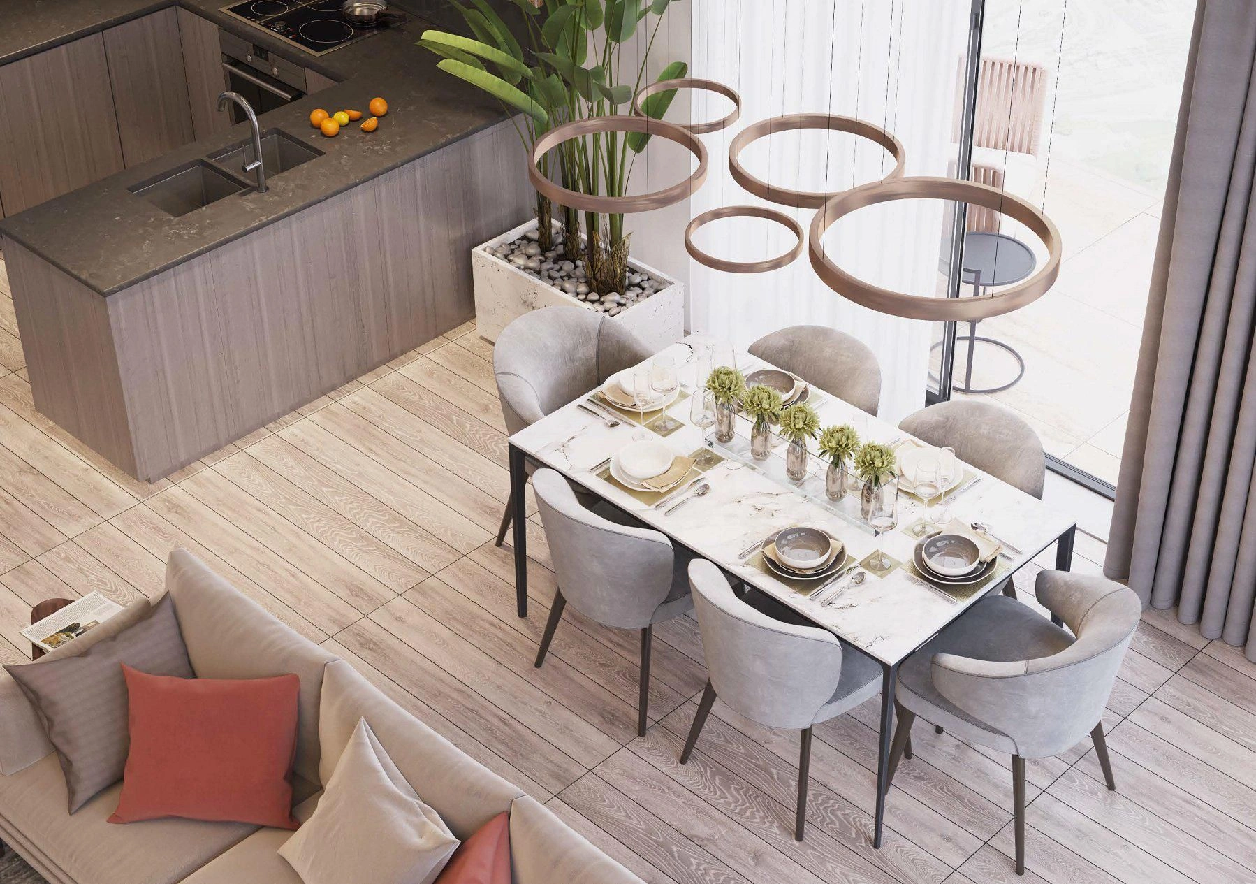 Résidence de grande hauteur Ahad Residences près de la plage et de la station de métro, au cœur de Business Bay, Dubaï, EAU