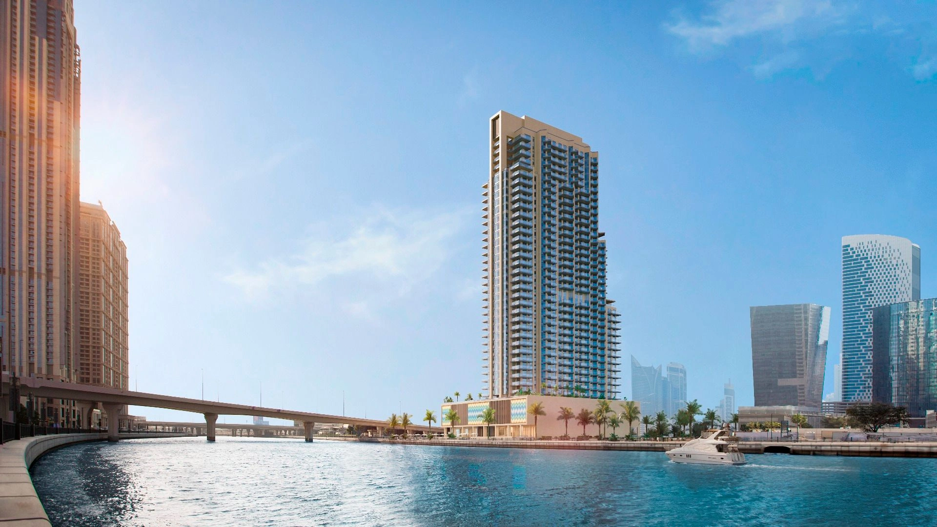 Dubai'nin iş merkezinde lüks 34 katlı proje