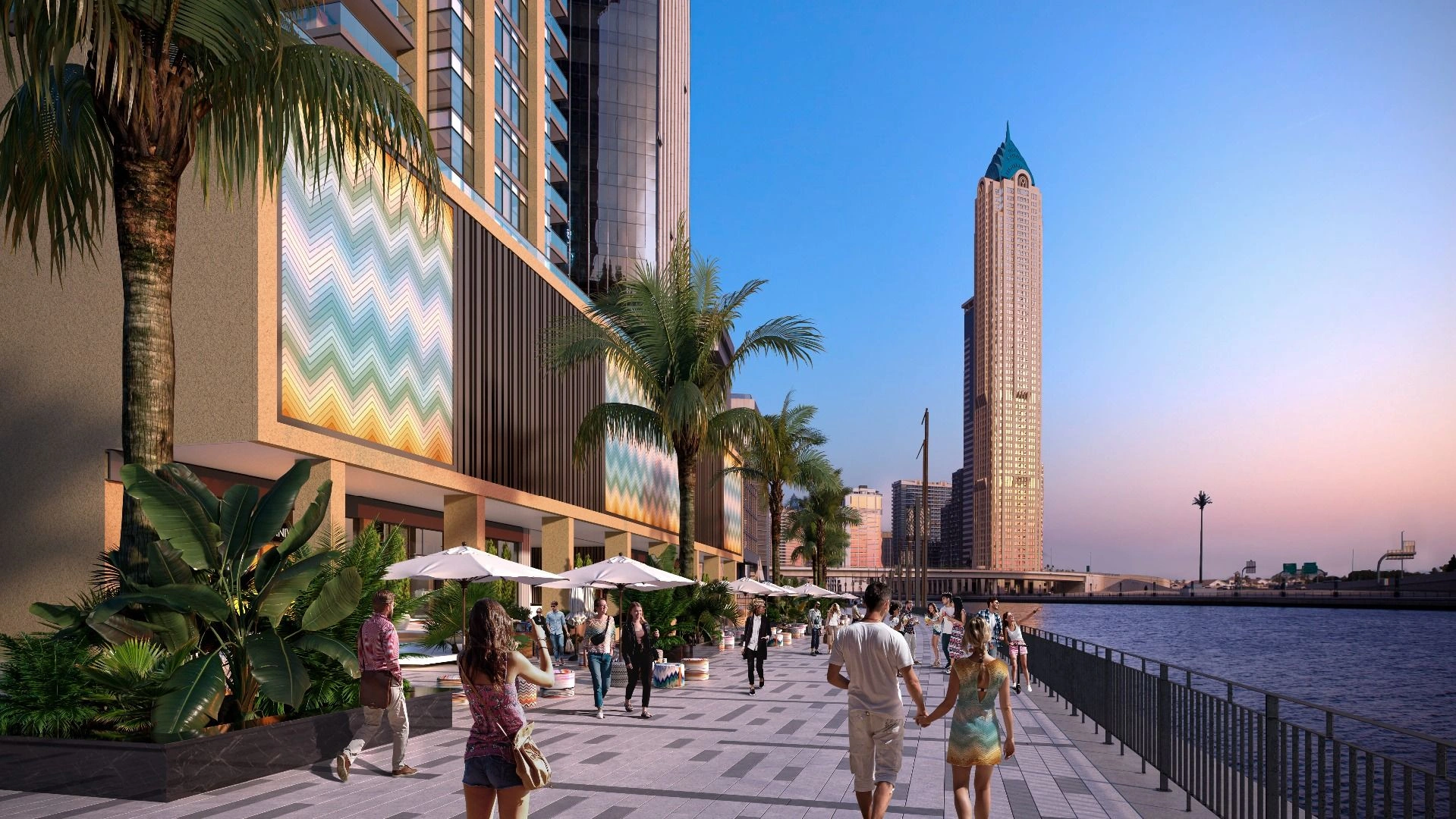 Dubai'nin iş merkezinde lüks 34 katlı proje