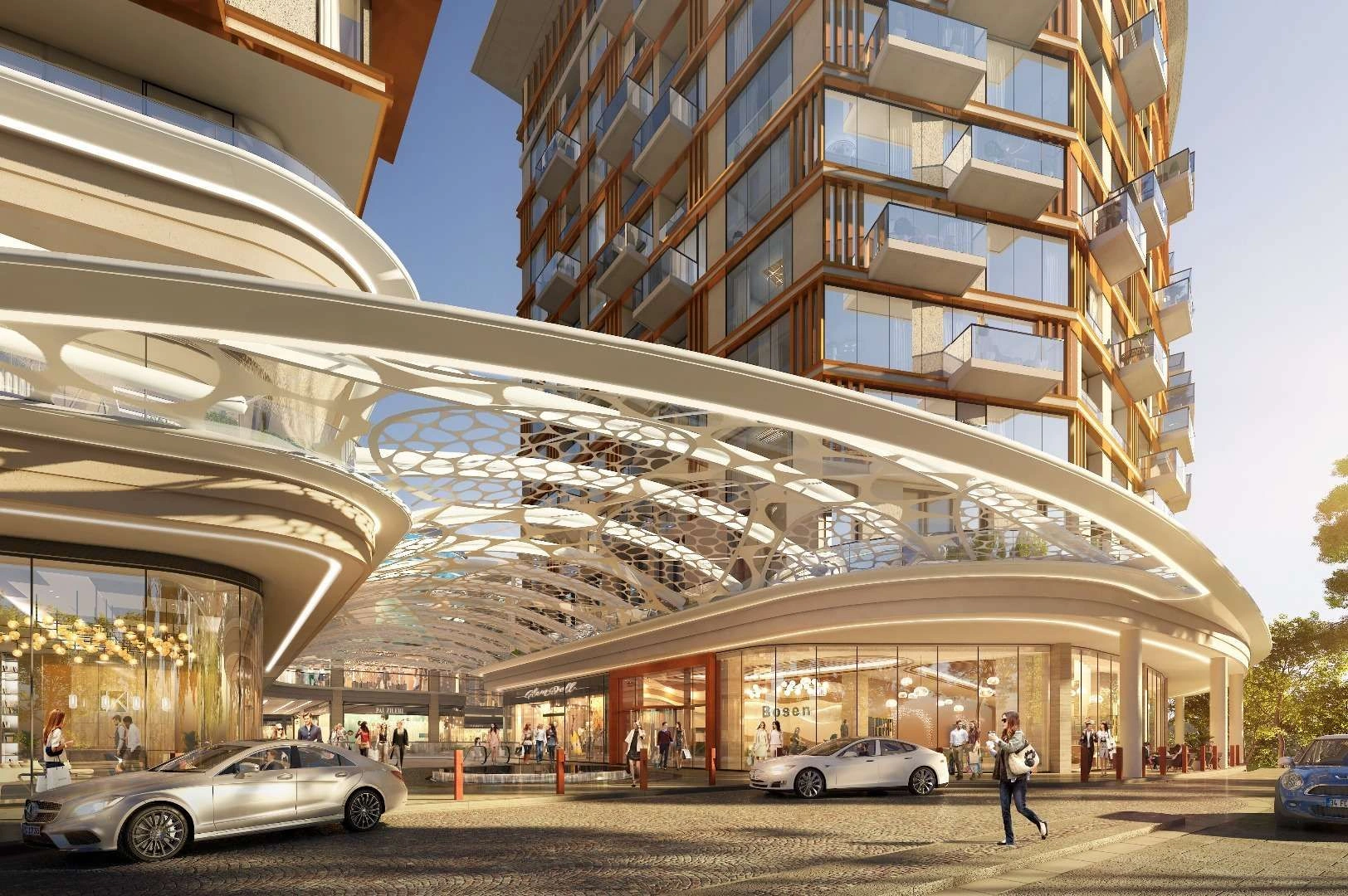 Complex in the historical center of Istanbul