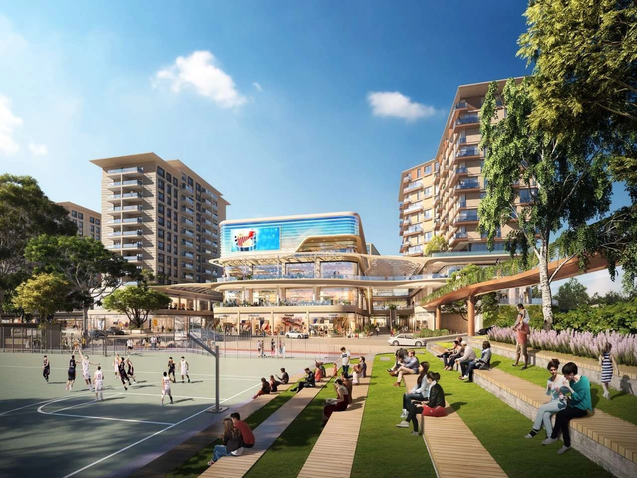 Complex in the historical center of Istanbul