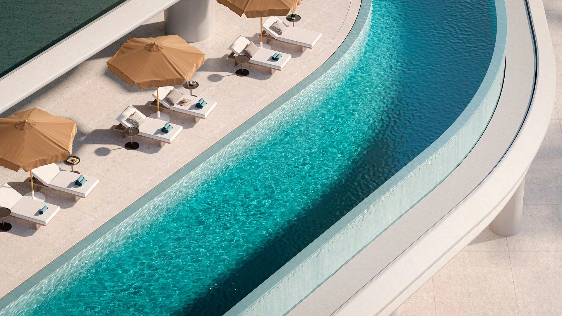 Exclusive complex in harbor of Marasi Dubai, UAE