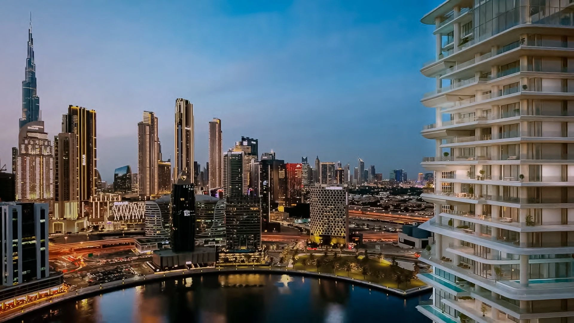 Exclusive complex in harbor of Marasi Dubai, UAE