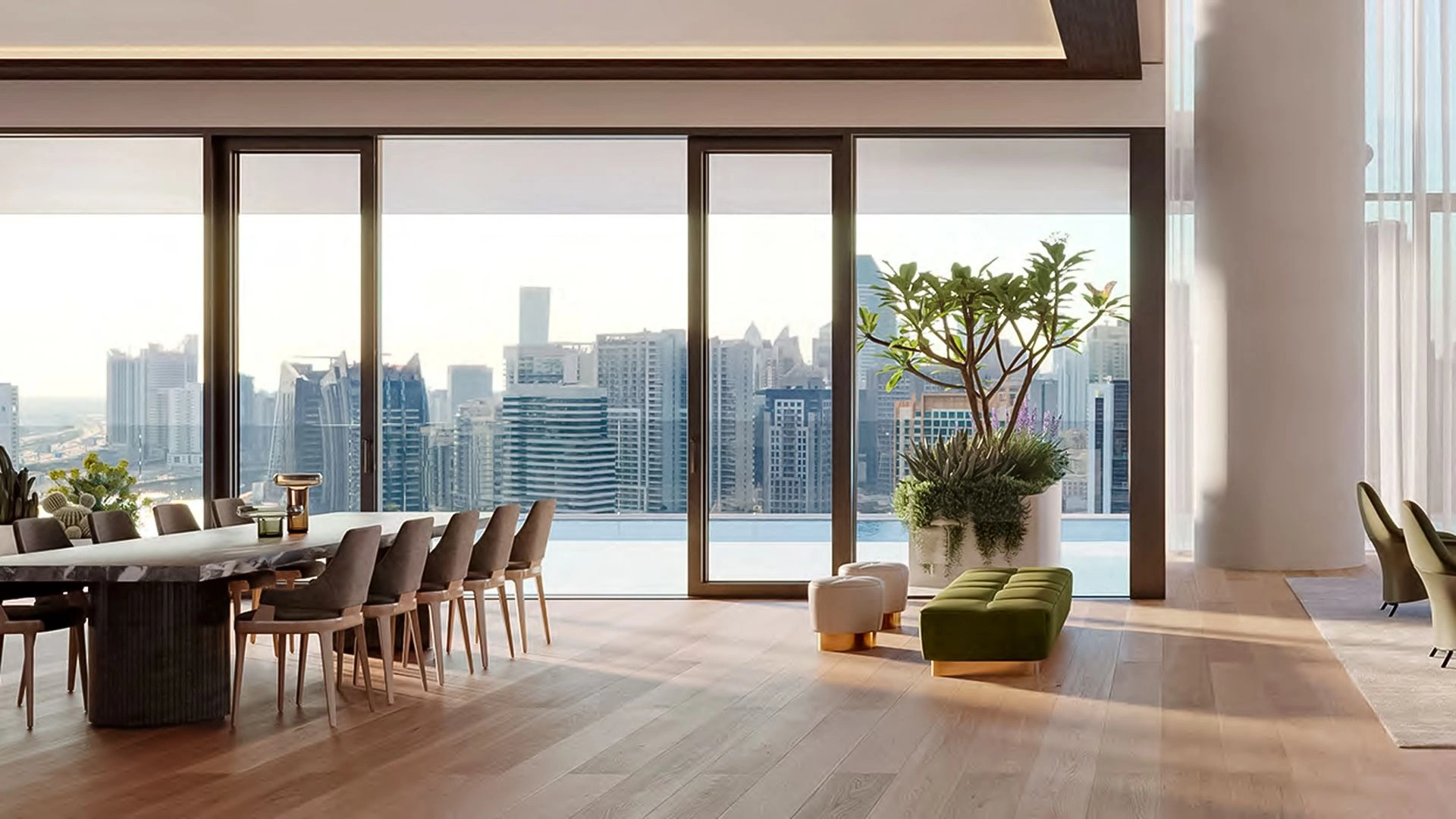 Exclusive complex in harbor of Marasi Dubai, UAE