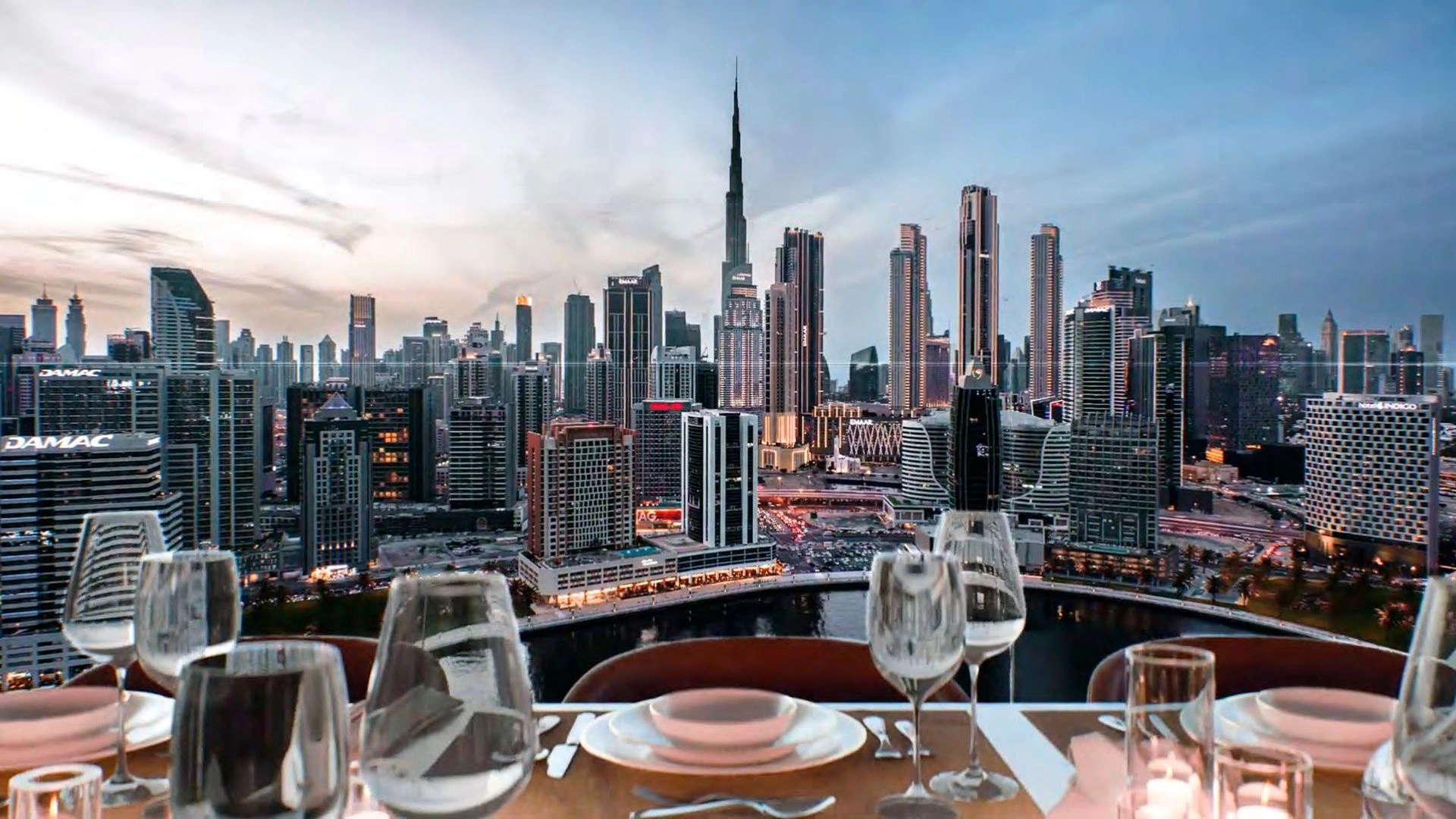 Exclusive complex in harbor of Marasi Dubai, UAE