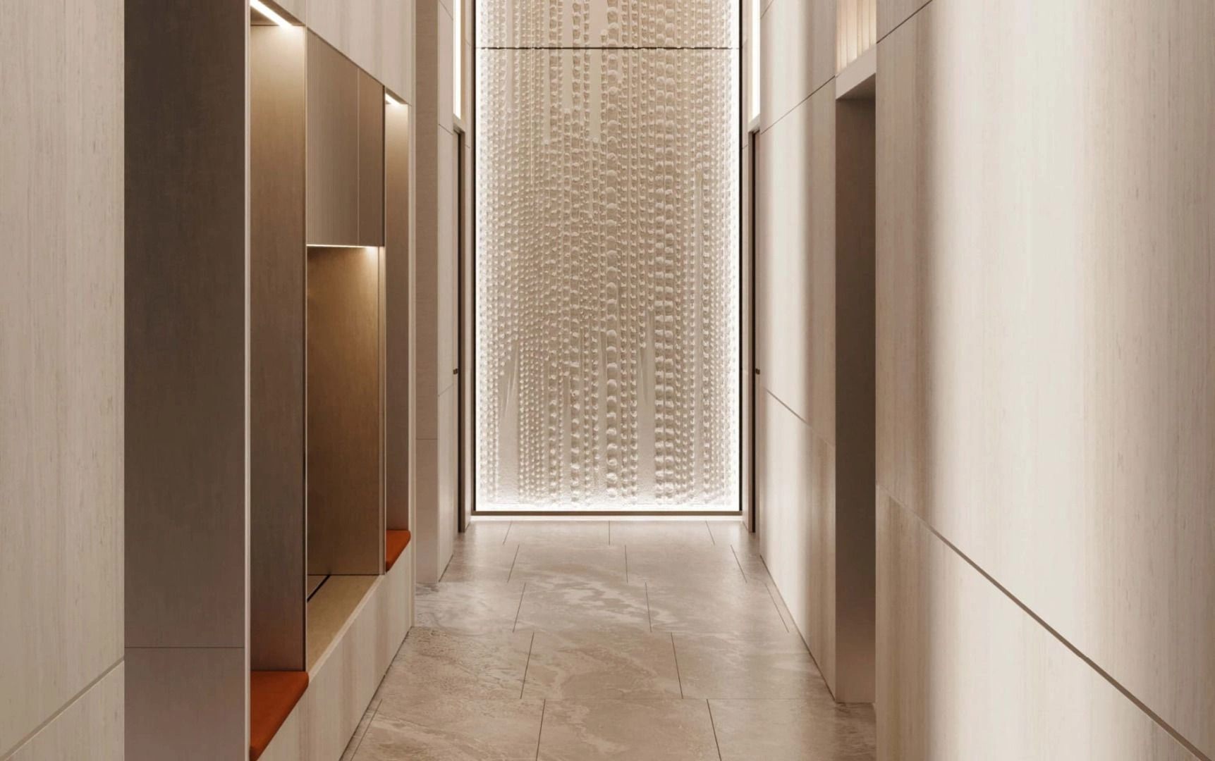 Luxurious modern quarter in premium district of Moscow