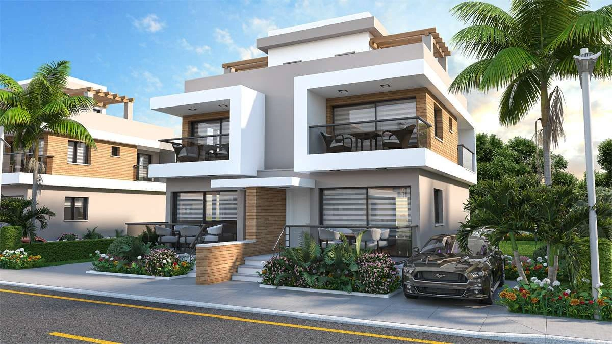 Luxury villas project in Iskele of Northern Cyprus