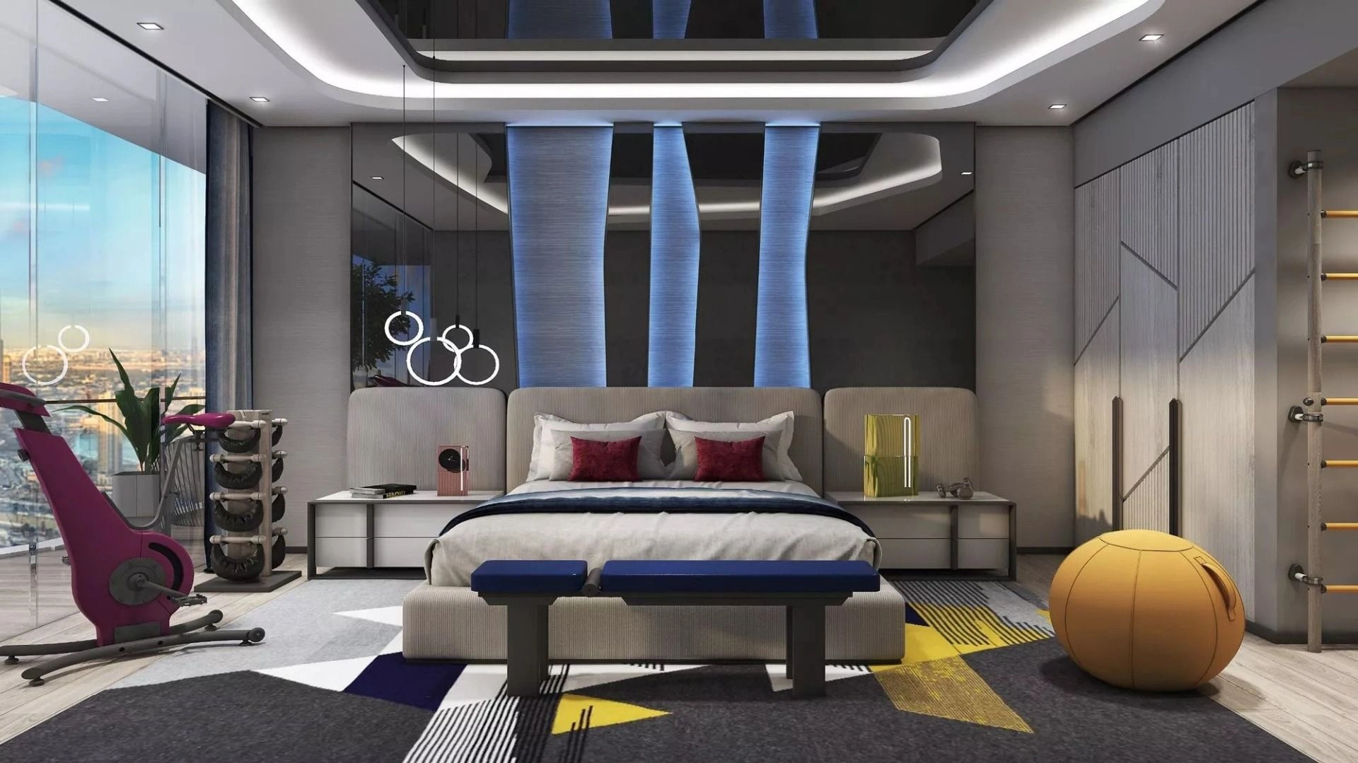 A unique property with modern design and luxury