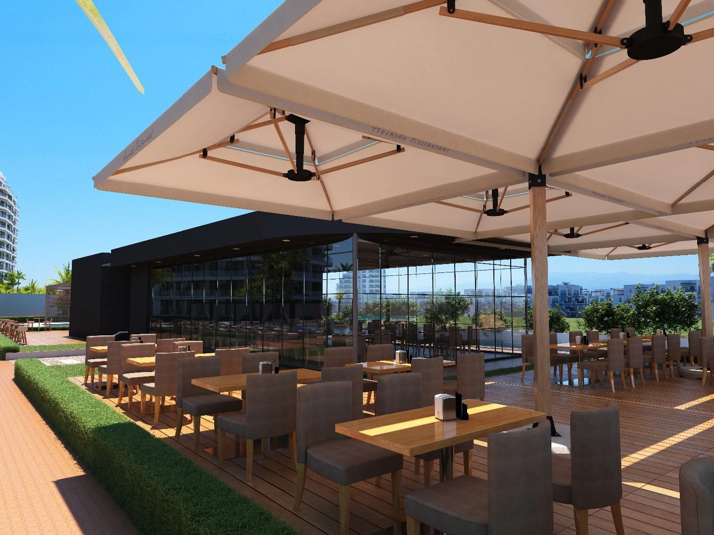 Complejo residencial de élite en la costa oeste