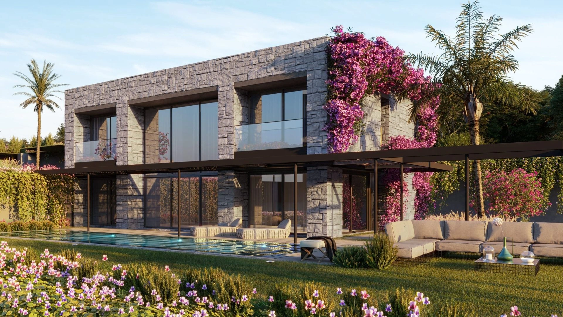 Proyecto lujoso en la bahía costera de Bodrum