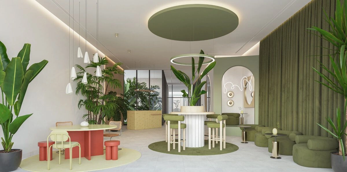 Elite complex in Dubai with developed infrastructure