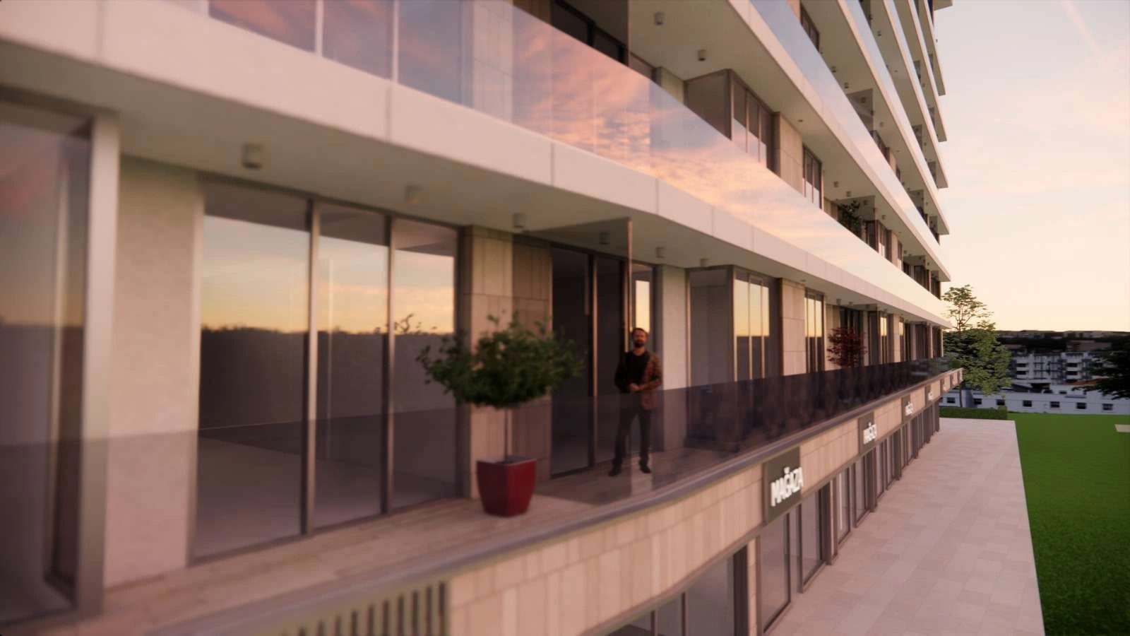 پروژه مدرن در منطقه بیلیکدوزو شهر استانبول