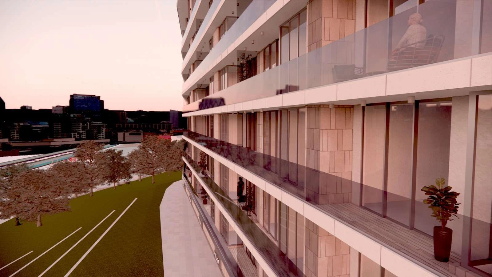 پروژه مدرن در منطقه بیلیکدوزو شهر استانبول