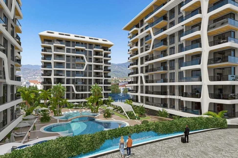 Premium complex in Tosmur area of Alanya