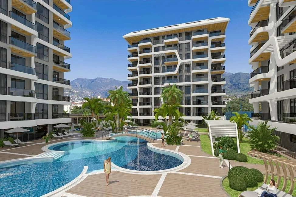 Premium complex in Tosmur area of Alanya