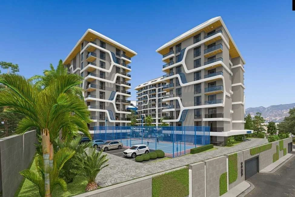 Premium complex in Tosmur area of Alanya