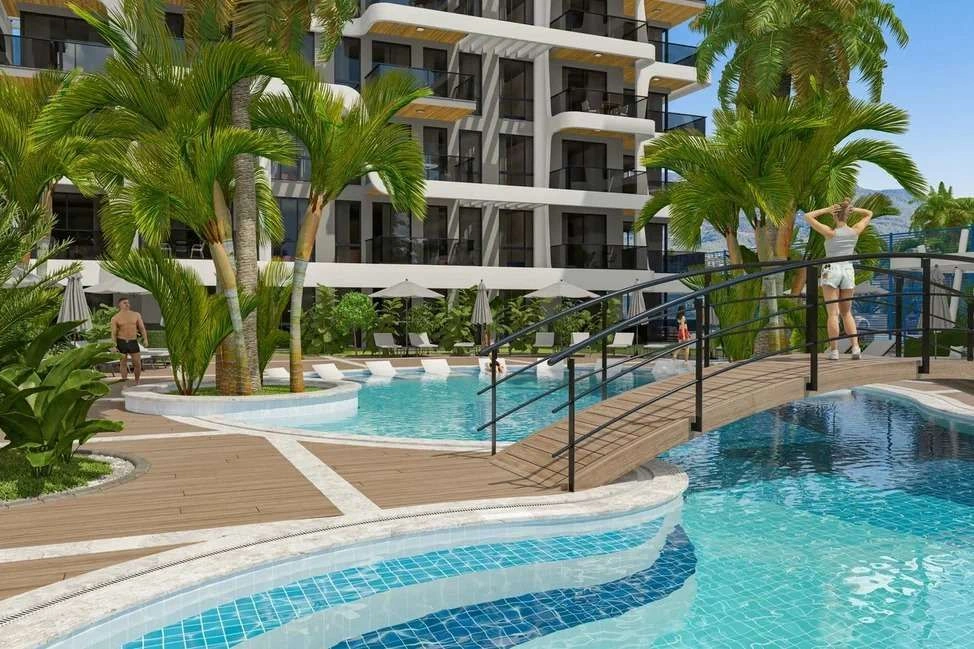 Premium complex in Tosmur area of Alanya