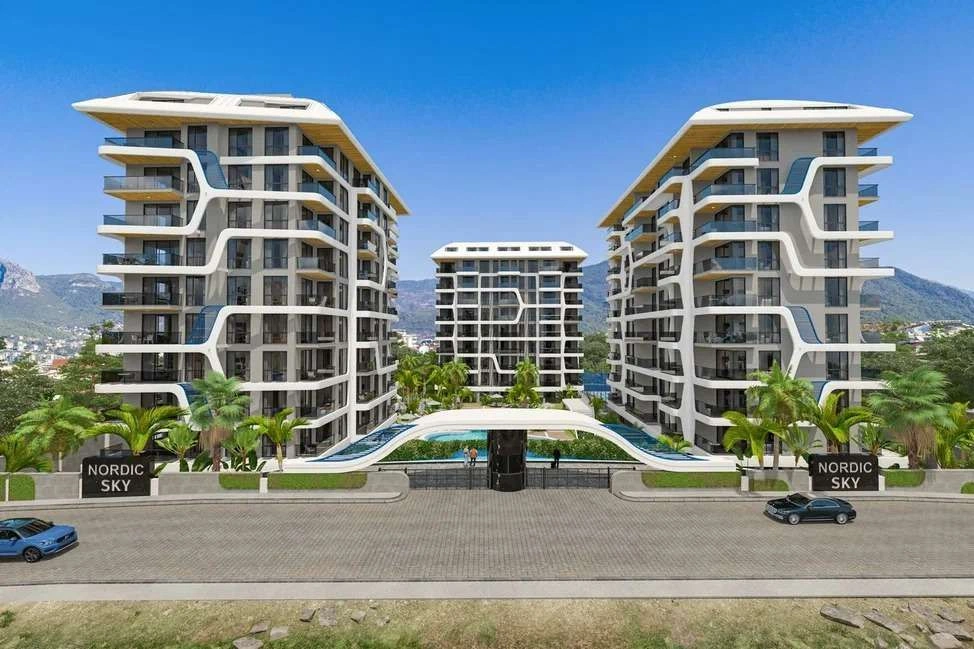 Premium complex in Tosmur area of Alanya