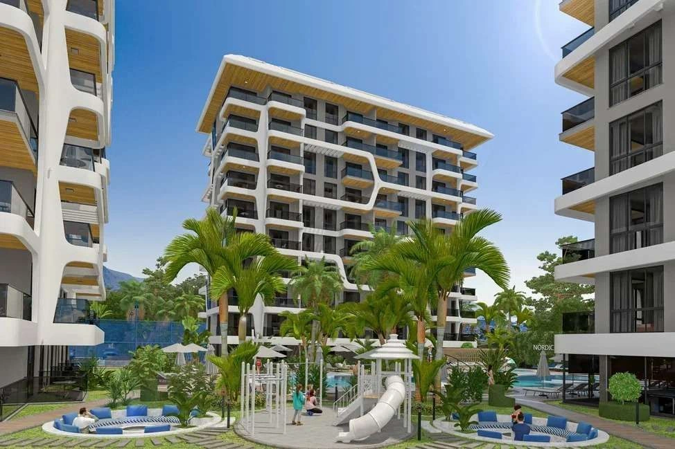 Premium complex in Tosmur area of Alanya