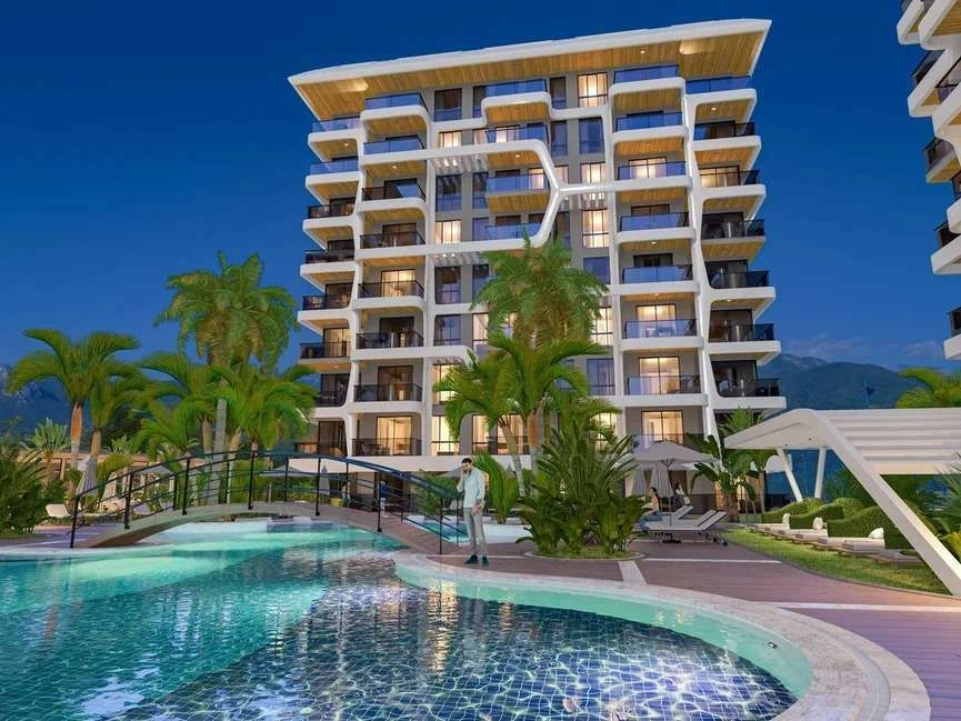 Premium complex in Tosmur area of Alanya