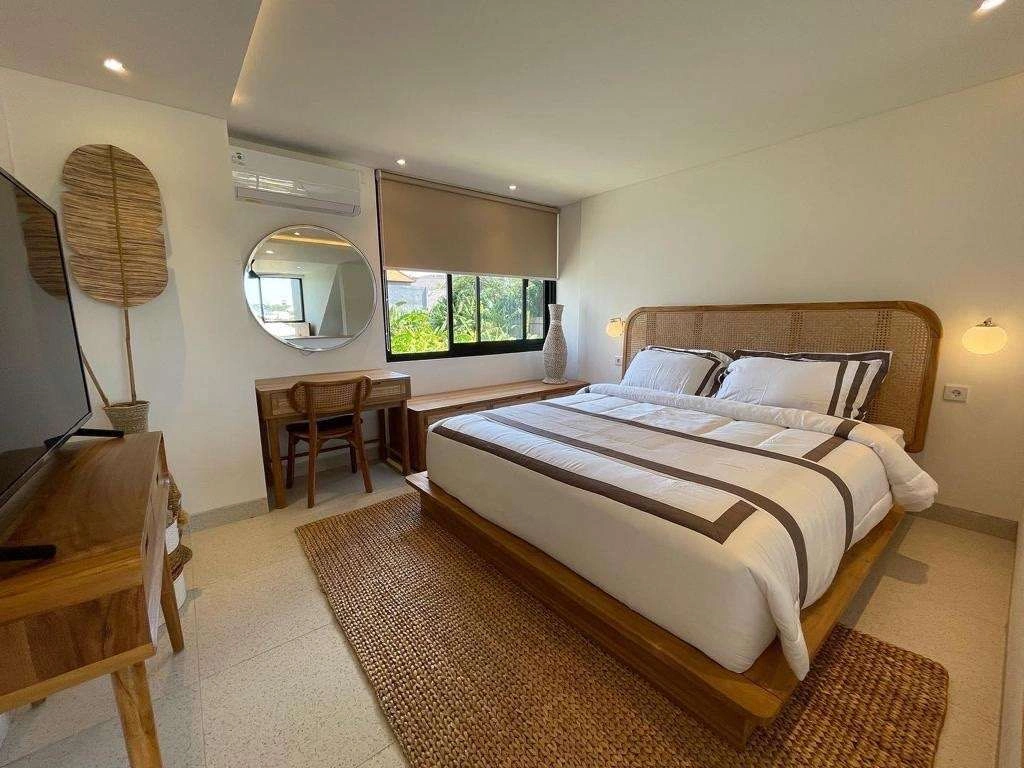 Apartment complex 450 meters from the sandy Batu