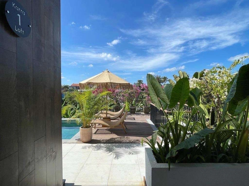 Apartment complex 450 meters from the sandy Batu